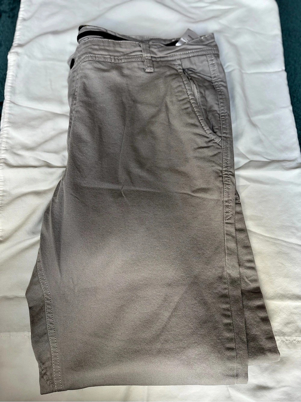 Olympvs Athletic Fit Chinos Gray